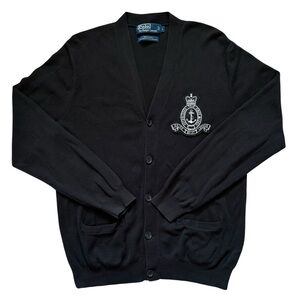 Vintage 90’s Polo by Ralph Lauren Blue Label Cardigan Sweater Size L